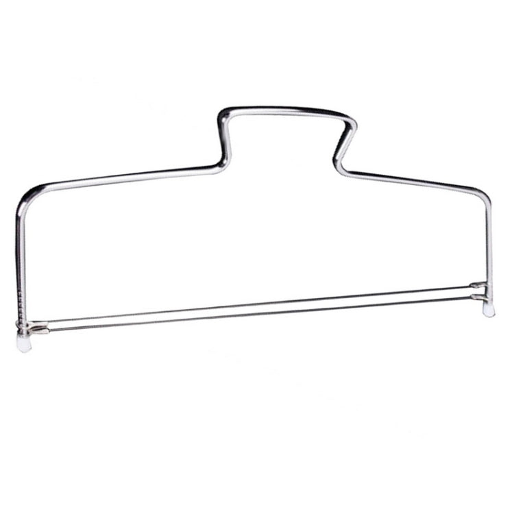 Adjustable wire cake slicer