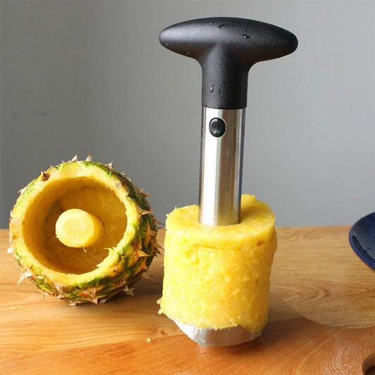 Stainless Steel Pineapple Peeler & Slicer – Fruit Cutter Kitchen Tool
