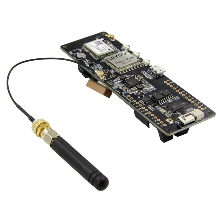 TTGO T-Beam ESP32 Bluetooth WiFi Module 433MHz GPS NEO-M8N LORA 32 Module with Antenna & 18650 Battery Holder, 433MHz