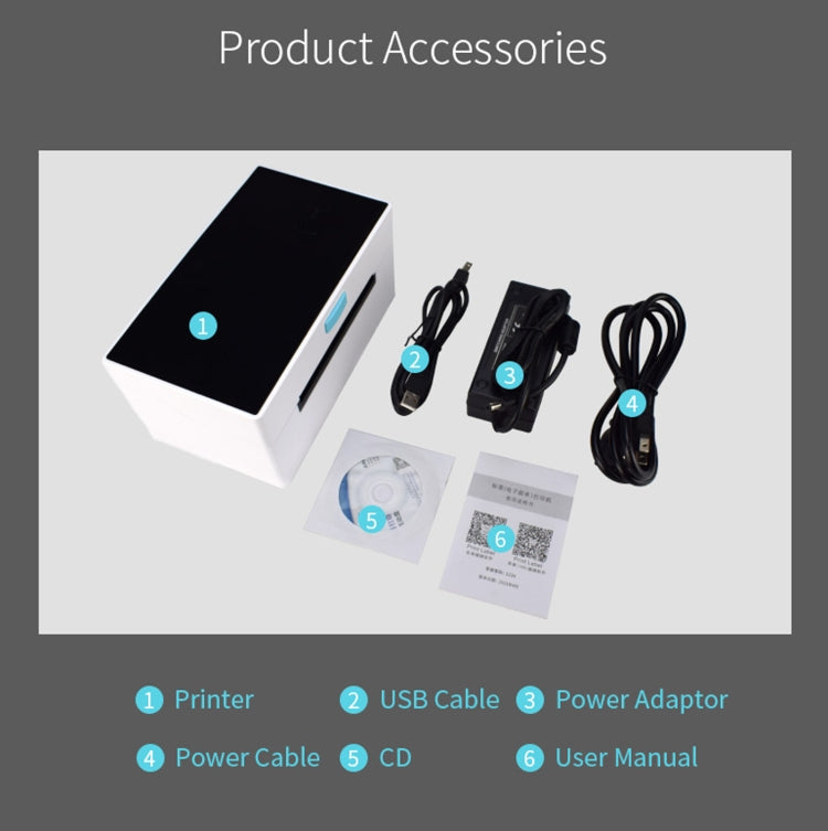 طابعة ملصقات حرارية ذاتية اللصق POS-9220 مقاس 100×150 مم، مزودة بمنفذ USB مع حامل، قابس USB، قابس الاتحاد الأوروبي، قابس الولايات المتحدة، قابس المملكة المتحدة