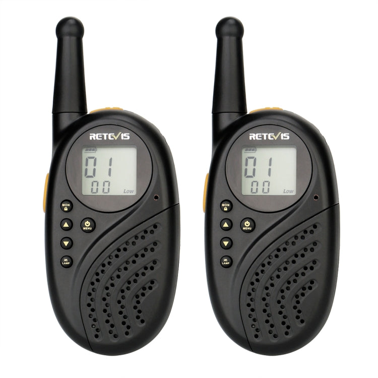 1 Pair RETEVIS RT-35 0.5W US Frequency 462.550-467.7125MHz 22CHS Children Handheld Walkie Talkie, RT-35,US Frequency(Black), RT-35,US Frequency(Blue)
