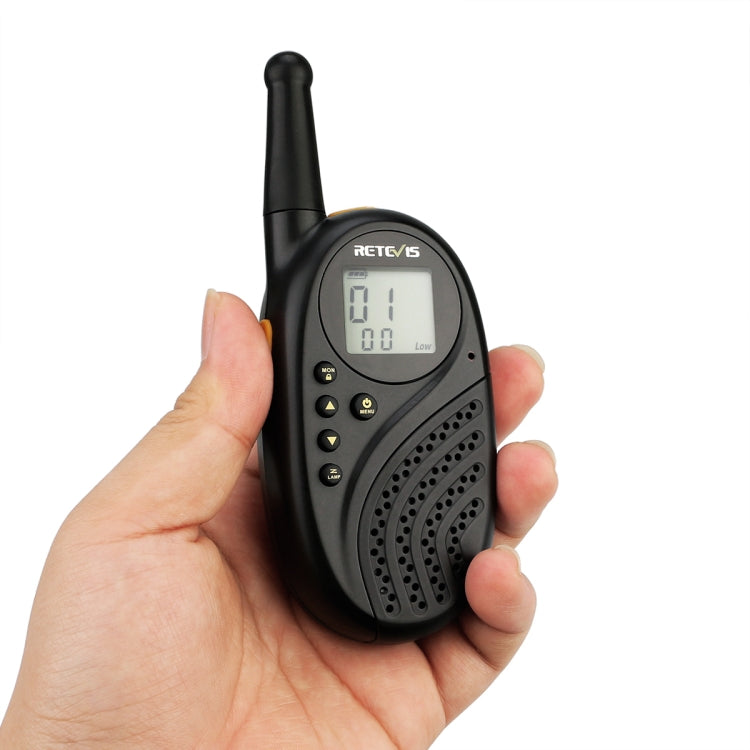 1 Pair RETEVIS RT-35 0.5W US Frequency 462.550-467.7125MHz 22CHS Children Handheld Walkie Talkie, RT-35,US Frequency(Black), RT-35,US Frequency(Blue)
