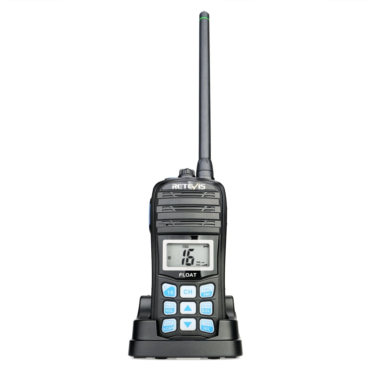 RETEVIS RT55 5W 156.000-161.450MHz+156.050-163.425MHz Waterproof Two Way Radio Handheld Walkie Talkie, RT55