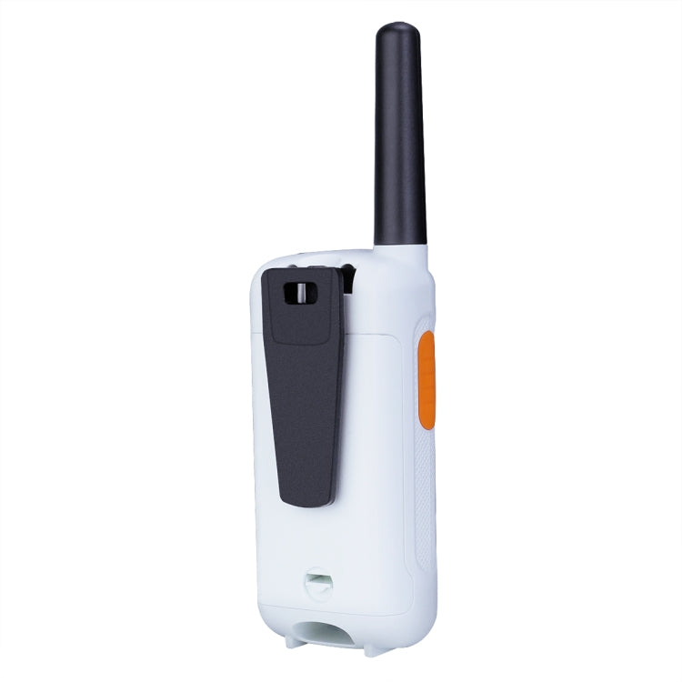 1 Pair RETEVIS RT49B 0.5W EU Frequency 446.00625-446.19375MHz 16CHS Two Way Radio Handheld Walkie Talkie, EU Plug, RT649B, EU Plug(White)