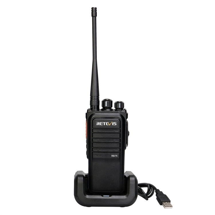 RETEVIS RB75 5W US Frequency 462.5500-467.7125MHz 30CHS GMRS Two Way Radio Handheld Walkie Talkie, RB75
