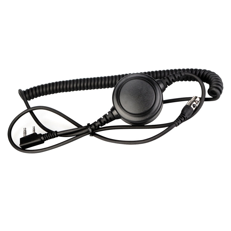 RETEVIS EH070K 2 Pin Adjustable Volume Binaural Noise Reduction Headphone Microphone, EH070K