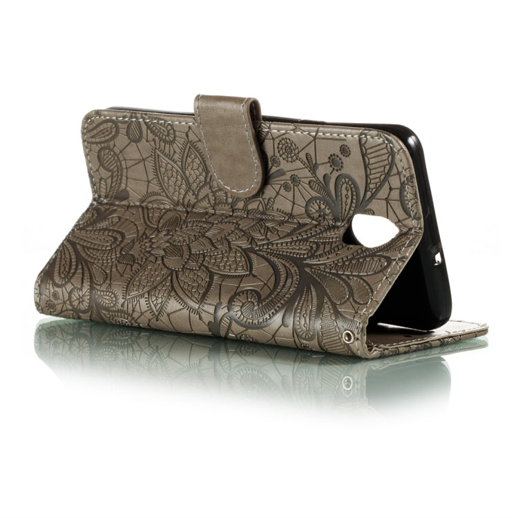 Lace Flower Horizontal Flip Leather Case with Holder & Card Slots & Wallet & Photo Frame, For LG K30, For Sony Xperia 5, For Nokia 7.2, For Huawei Honor Play 3, For Galaxy A70s, For Galaxy A90 5G, For Xiaomi Mi 9 Pro