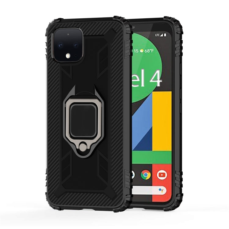 Carbon Fiber Protective Case with 360 Degree Rotating Ring Holder, For Google Pixel 4, For Google Pixel 4 XL, For Huawei Mate 30 Pro, For Huawei Mate 30, For iPhone 11 Pro, For iPhone 11 Pro Max, For iPhone 6 / 7 / 8, For iPhone 6 Plus / 7 Plus / 8 Plu...