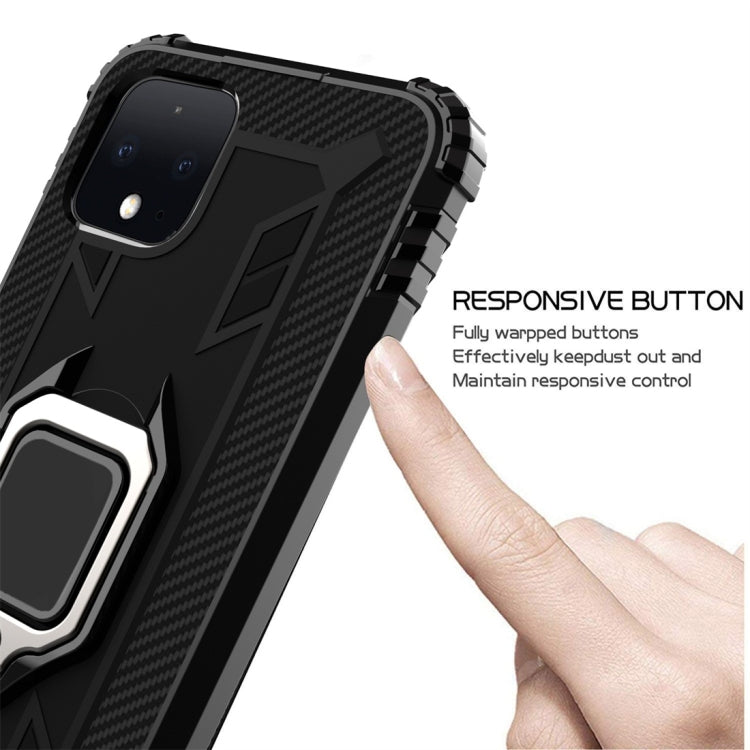 Carbon Fiber Protective Case with 360 Degree Rotating Ring Holder, For Google Pixel 4, For Google Pixel 4 XL, For Huawei Mate 30 Pro, For Huawei Mate 30, For iPhone 11 Pro, For iPhone 11 Pro Max, For iPhone 6 / 7 / 8, For iPhone 6 Plus / 7 Plus / 8 Plu...