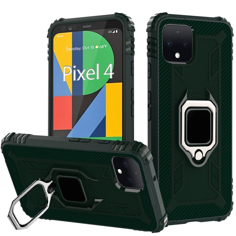 Carbon Fiber Protective Case with 360 Degree Rotating Ring Holder, For Google Pixel 4, For Google Pixel 4 XL, For Huawei Mate 30 Pro, For Huawei Mate 30, For iPhone 11 Pro, For iPhone 11 Pro Max, For iPhone 6 / 7 / 8, For iPhone 6 Plus / 7 Plus / 8 Plu...