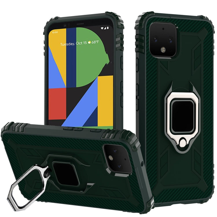 Carbon Fiber Protective Case with 360 Degree Rotating Ring Holder, For Google Pixel 4, For Google Pixel 4 XL, For Huawei Mate 30 Pro, For Huawei Mate 30, For iPhone 11 Pro, For iPhone 11 Pro Max, For iPhone 6 / 7 / 8, For iPhone 6 Plus / 7 Plus / 8 Plu...