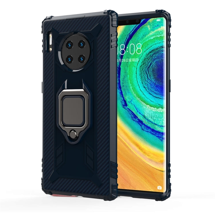 Carbon Fiber Protective Case with 360 Degree Rotating Ring Holder, For Google Pixel 4, For Google Pixel 4 XL, For Huawei Mate 30 Pro, For Huawei Mate 30, For iPhone 11 Pro, For iPhone 11 Pro Max, For iPhone 6 / 7 / 8, For iPhone 6 Plus / 7 Plus / 8 Plu...