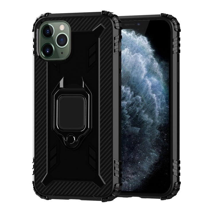 Carbon Fiber Protective Case with 360 Degree Rotating Ring Holder, For Google Pixel 4, For Google Pixel 4 XL, For Huawei Mate 30 Pro, For Huawei Mate 30, For iPhone 11 Pro, For iPhone 11 Pro Max, For iPhone 6 / 7 / 8, For iPhone 6 Plus / 7 Plus / 8 Plu...