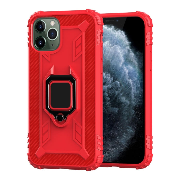Carbon Fiber Protective Case with 360 Degree Rotating Ring Holder, For Google Pixel 4, For Google Pixel 4 XL, For Huawei Mate 30 Pro, For Huawei Mate 30, For iPhone 11 Pro, For iPhone 11 Pro Max, For iPhone 6 / 7 / 8, For iPhone 6 Plus / 7 Plus / 8 Plu...