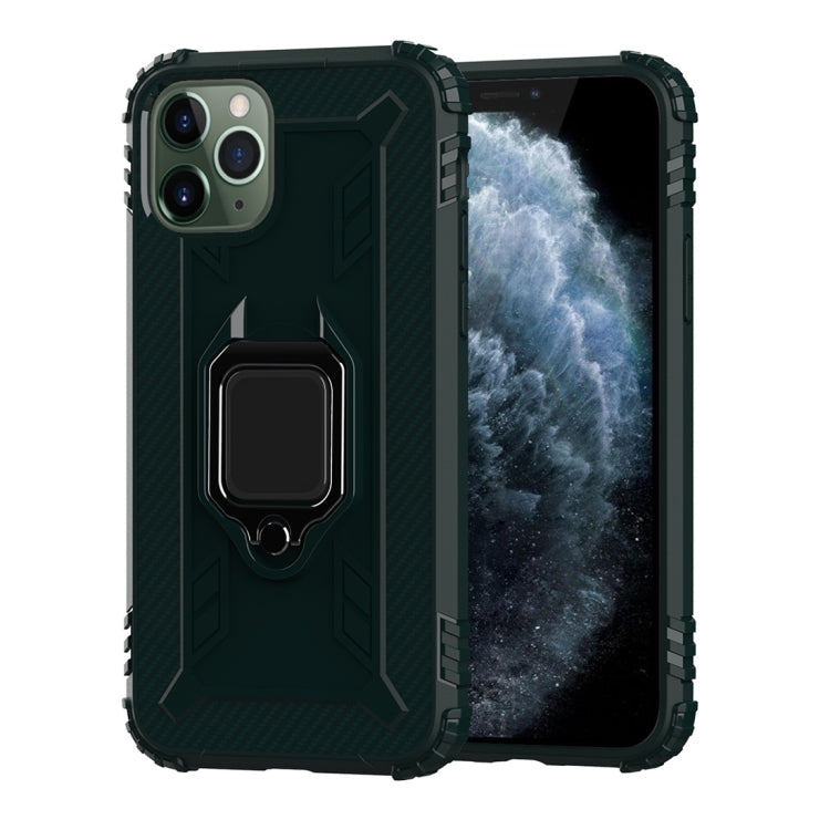 Carbon Fiber Protective Case with 360 Degree Rotating Ring Holder, For Google Pixel 4, For Google Pixel 4 XL, For Huawei Mate 30 Pro, For Huawei Mate 30, For iPhone 11 Pro, For iPhone 11 Pro Max, For iPhone 6 / 7 / 8, For iPhone 6 Plus / 7 Plus / 8 Plu...