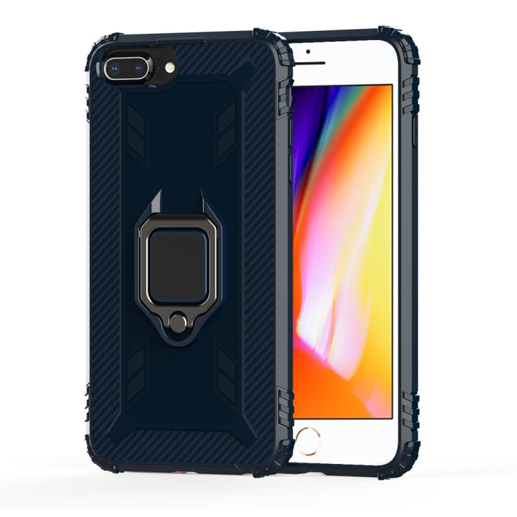 Carbon Fiber Protective Case with 360 Degree Rotating Ring Holder, For Google Pixel 4, For Google Pixel 4 XL, For Huawei Mate 30 Pro, For Huawei Mate 30, For iPhone 11 Pro, For iPhone 11 Pro Max, For iPhone 6 / 7 / 8, For iPhone 6 Plus / 7 Plus / 8 Plu...