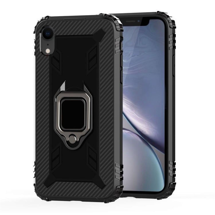 Carbon Fiber Protective Case with 360 Degree Rotating Ring Holder, For Google Pixel 4, For Google Pixel 4 XL, For Huawei Mate 30 Pro, For Huawei Mate 30, For iPhone 11 Pro, For iPhone 11 Pro Max, For iPhone 6 / 7 / 8, For iPhone 6 Plus / 7 Plus / 8 Plu...