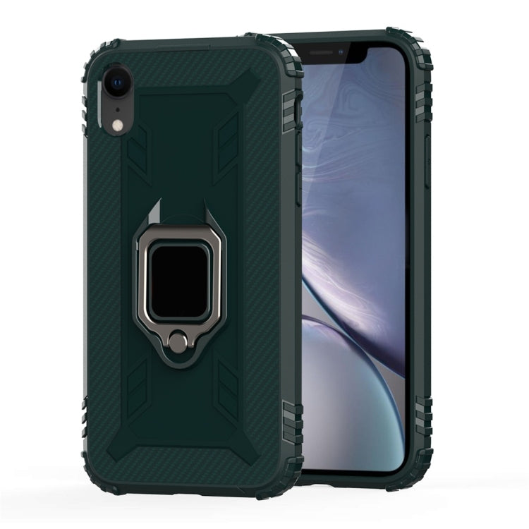 Carbon Fiber Protective Case with 360 Degree Rotating Ring Holder, For Google Pixel 4, For Google Pixel 4 XL, For Huawei Mate 30 Pro, For Huawei Mate 30, For iPhone 11 Pro, For iPhone 11 Pro Max, For iPhone 6 / 7 / 8, For iPhone 6 Plus / 7 Plus / 8 Plu...