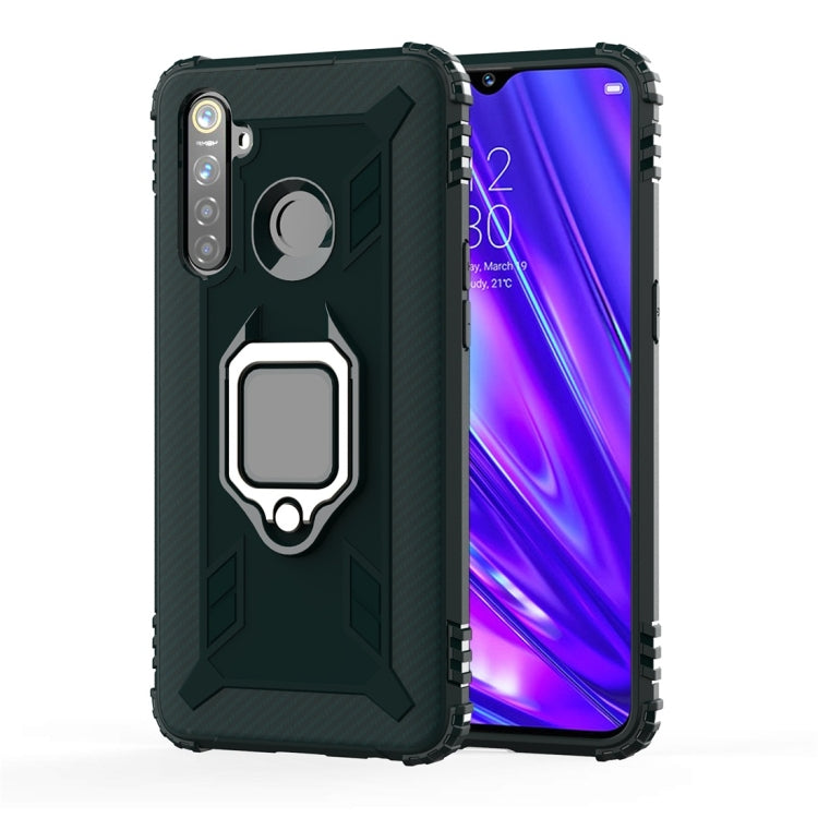 Carbon Fiber Protective Case with 360 Degree Rotating Ring Holder, For OPPO A9 (2020), For OPPO Realme 5 Pro, For OPPO Realme 5, For OPPO Realme XT, For Xiaomi Mi CC9 Pro / Note 10, For Xiaomi Redmi Note 8T, For Xiaomi Redmi 8, For Xiaomi Redmi Note 8 ...