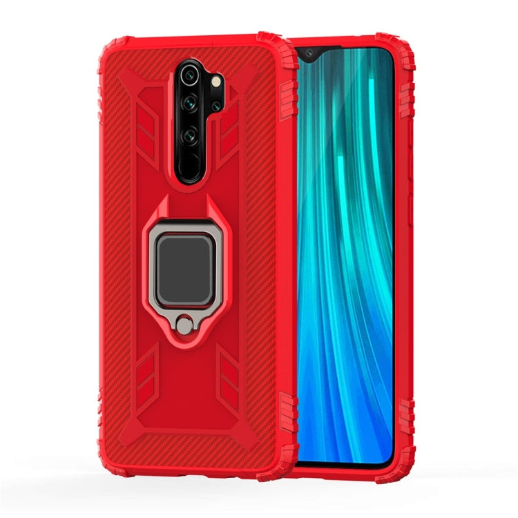 Carbon Fiber Protective Case with 360 Degree Rotating Ring Holder, For OPPO A9 (2020), For OPPO Realme 5 Pro, For OPPO Realme 5, For OPPO Realme XT, For Xiaomi Mi CC9 Pro / Note 10, For Xiaomi Redmi Note 8T, For Xiaomi Redmi 8, For Xiaomi Redmi Note 8 ...