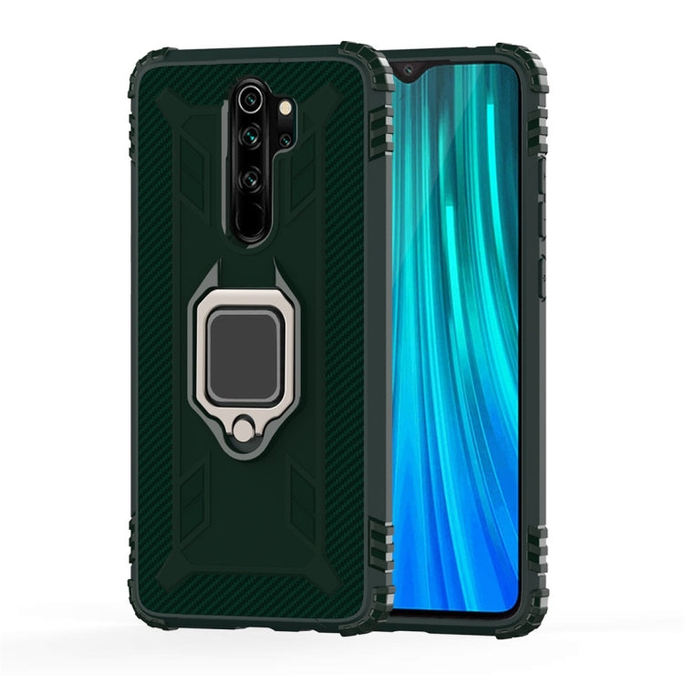 Carbon Fiber Protective Case with 360 Degree Rotating Ring Holder, For OPPO A9 (2020), For OPPO Realme 5 Pro, For OPPO Realme 5, For OPPO Realme XT, For Xiaomi Mi CC9 Pro / Note 10, For Xiaomi Redmi Note 8T, For Xiaomi Redmi 8, For Xiaomi Redmi Note 8 ...