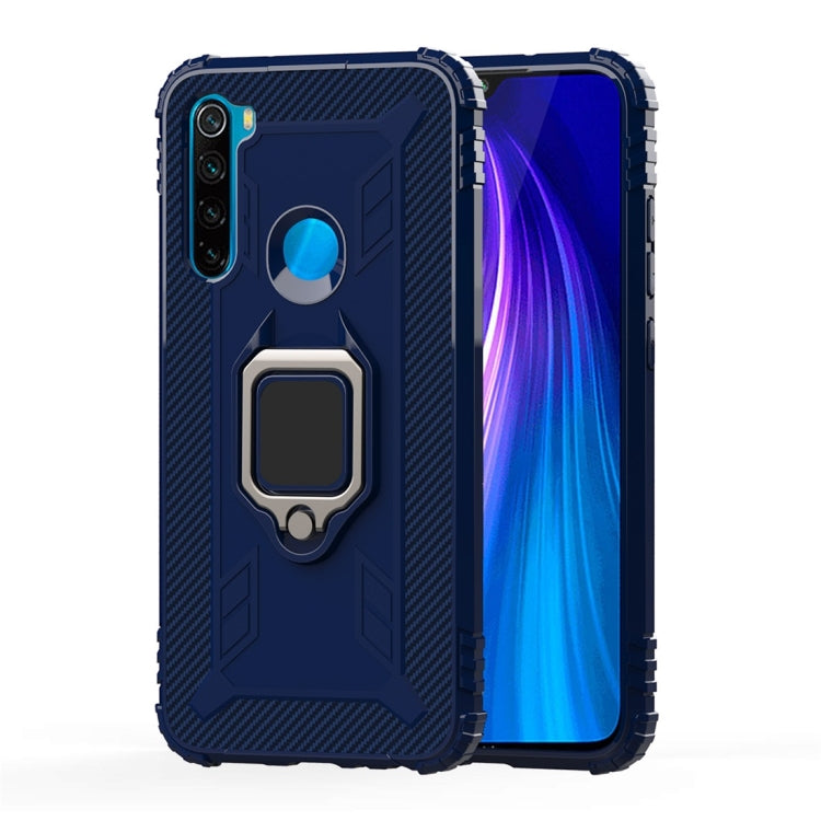 Carbon Fiber Protective Case with 360 Degree Rotating Ring Holder, For OPPO A9 (2020), For OPPO Realme 5 Pro, For OPPO Realme 5, For OPPO Realme XT, For Xiaomi Mi CC9 Pro / Note 10, For Xiaomi Redmi Note 8T, For Xiaomi Redmi 8, For Xiaomi Redmi Note 8 ...