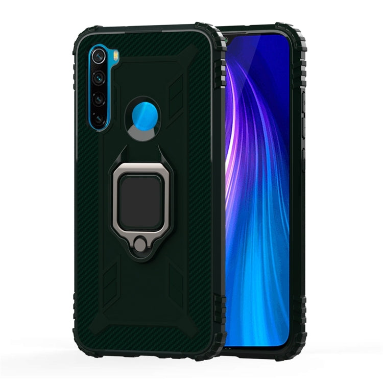 Carbon Fiber Protective Case with 360 Degree Rotating Ring Holder, For OPPO A9 (2020), For OPPO Realme 5 Pro, For OPPO Realme 5, For OPPO Realme XT, For Xiaomi Mi CC9 Pro / Note 10, For Xiaomi Redmi Note 8T, For Xiaomi Redmi 8, For Xiaomi Redmi Note 8 ...