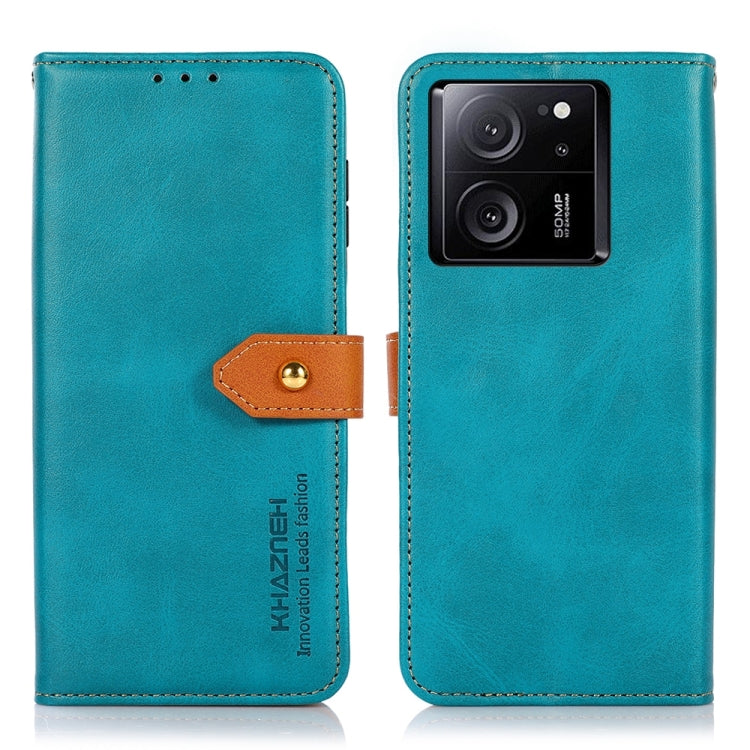 KHAZNEH Cowhide Texture Flip Leather Phone Case, For Xiaomi Redmi Note 13 5G Global, For Xiaomi Redmi 13C, For Xiaomi Redmi Note 13 Pro+ 5G Global, For Xiaomi 13T / Redmi K60 Ultra, For Xiaomi Poco F5 Pro