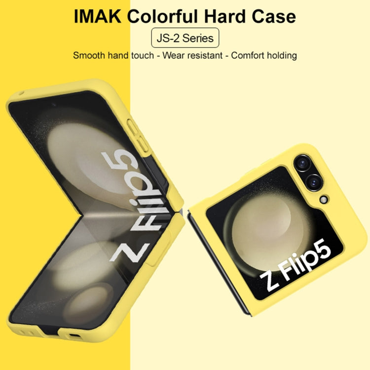 IMAK JS-2 Series Colorful PC Case, For Samsung Galaxy Z Flip5, For Samsung Galaxy Z Flip4 5G