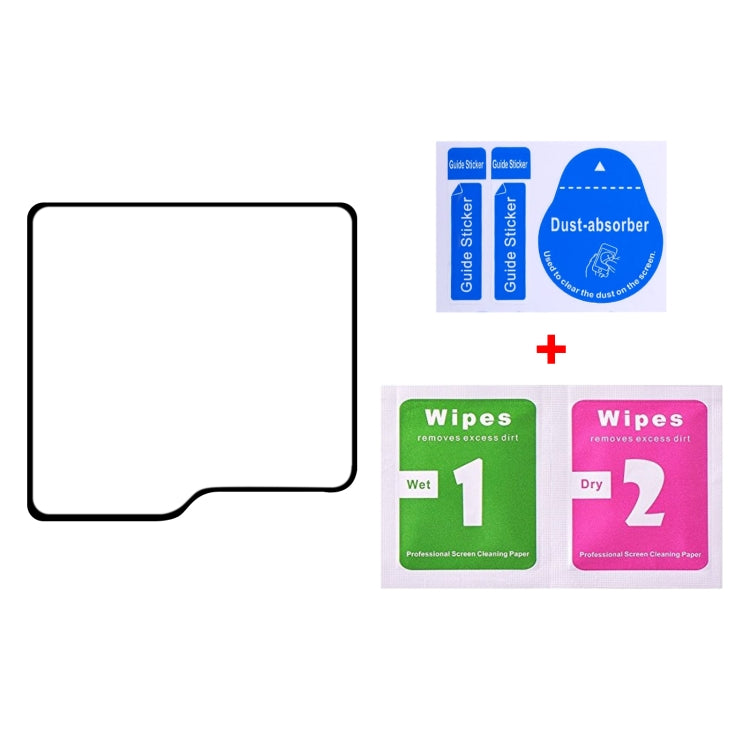External Small Screen Full Glue Full Cover Screen Protector Tempered Glass Film, For Samsung Galaxy Z Flip5 (1 PC)