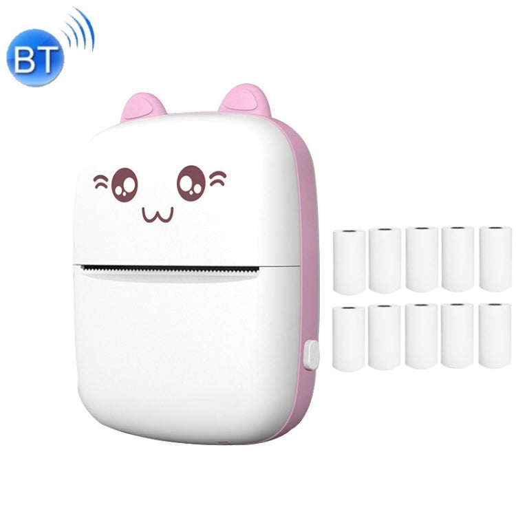 C9 Mini Bluetooth Wireless Thermal Printer, With 1 Roll Paper, With 5 Papers, With 10 Papers, With 5 Sticker Papers, With 5 Papers & 5 Sticker Papers, With 5 Papers & 5 Sticker & 3 Color Papers