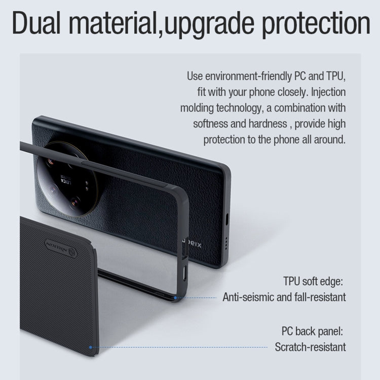 NILLKIN Frosted Shield Pro Magnetic Magsafe Phone Case, For Xiaomi 13 Ultra