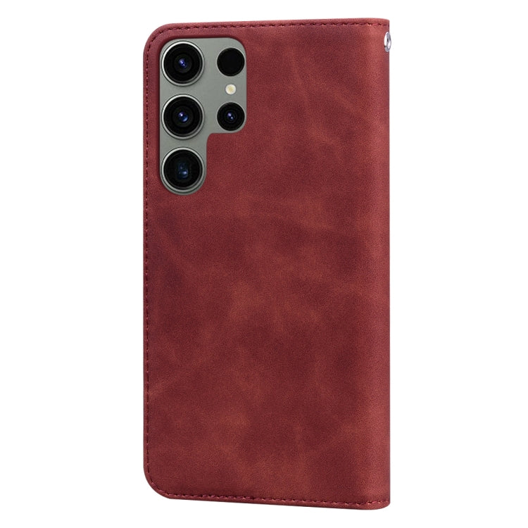 Frosted Business Magnetic Horizontal Flip PU Phone Case, For Samsung Galaxy S23 Ultra 5G, For Samsung Galaxy S23+ 5G, For Samsung Galaxy S23 5G, For Samsung Galaxy A03s