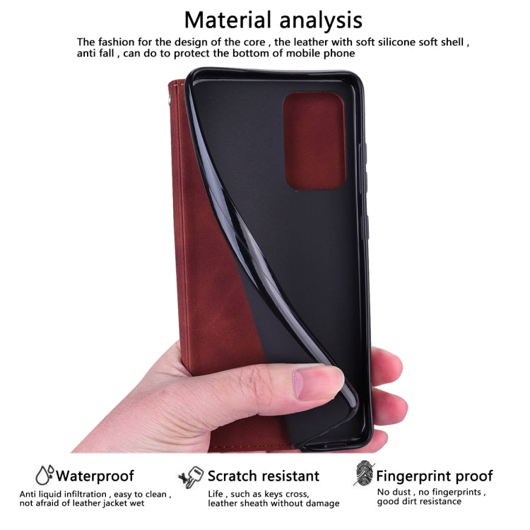 Frosted Business Magnetic Horizontal Flip PU Phone Case, For Samsung Galaxy S23 Ultra 5G, For Samsung Galaxy S23+ 5G, For Samsung Galaxy S23 5G, For Samsung Galaxy A03s