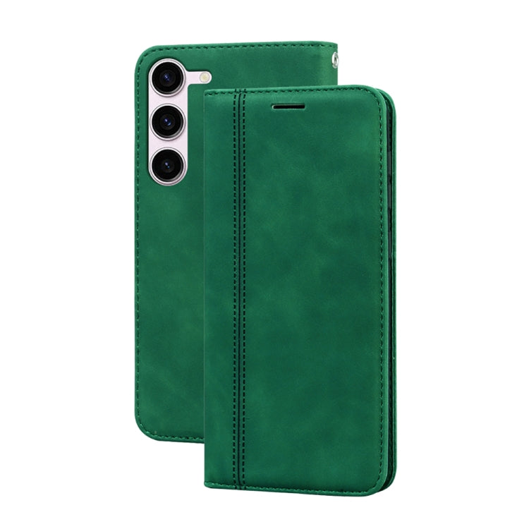 Frosted Business Magnetic Horizontal Flip PU Phone Case, For Samsung Galaxy S23 Ultra 5G, For Samsung Galaxy S23+ 5G, For Samsung Galaxy S23 5G, For Samsung Galaxy A03s