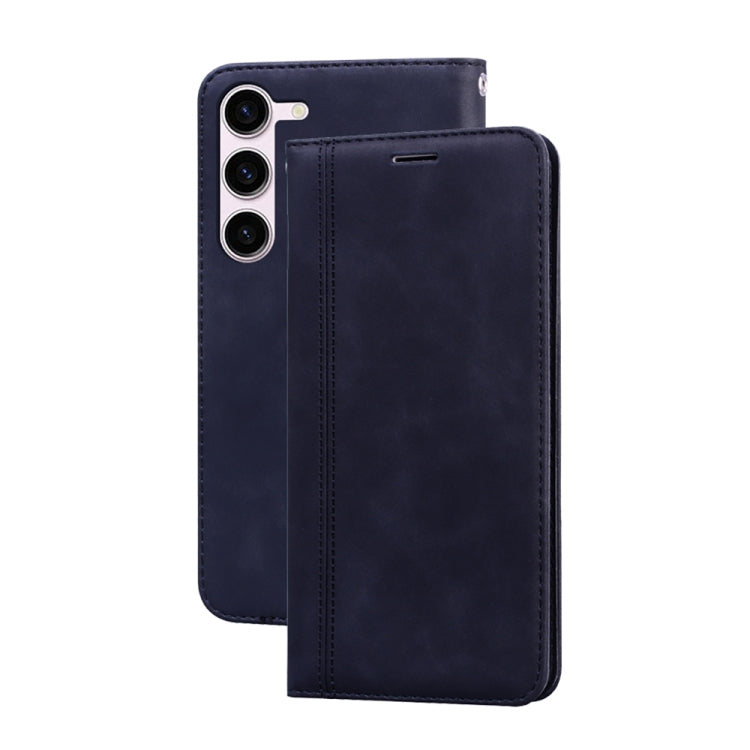 Frosted Business Magnetic Horizontal Flip PU Phone Case, For Samsung Galaxy S23 Ultra 5G, For Samsung Galaxy S23+ 5G, For Samsung Galaxy S23 5G, For Samsung Galaxy A03s