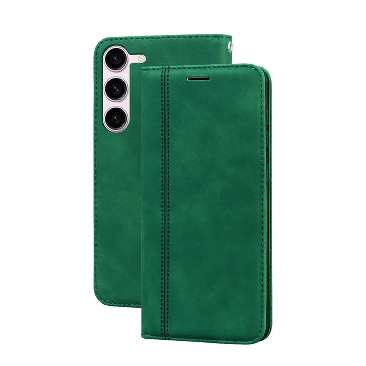 Frosted Business Magnetic Horizontal Flip PU Phone Case, For Samsung Galaxy S23 Ultra 5G, For Samsung Galaxy S23+ 5G, For Samsung Galaxy S23 5G, For Samsung Galaxy A03s