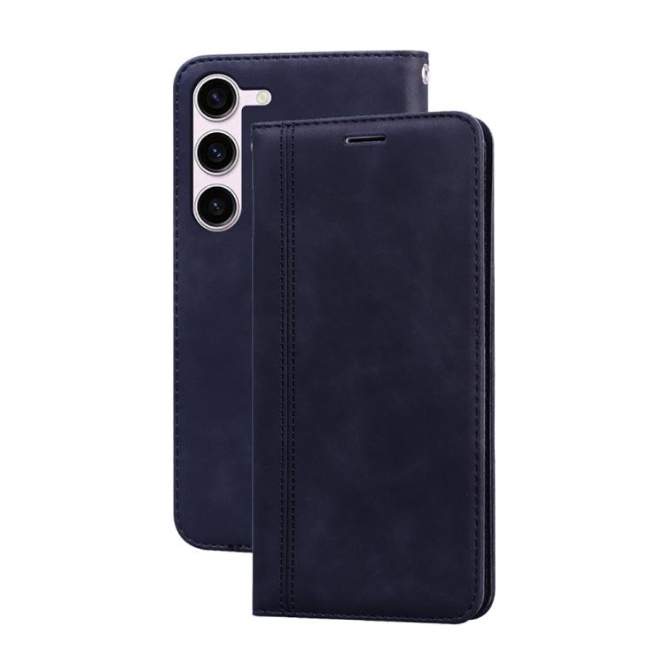 Frosted Business Magnetic Horizontal Flip PU Phone Case, For Samsung Galaxy S23 Ultra 5G, For Samsung Galaxy S23+ 5G, For Samsung Galaxy S23 5G, For Samsung Galaxy A03s