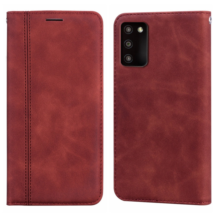 Frosted Business Magnetic Horizontal Flip PU Phone Case, For Samsung Galaxy S23 Ultra 5G, For Samsung Galaxy S23+ 5G, For Samsung Galaxy S23 5G, For Samsung Galaxy A03s