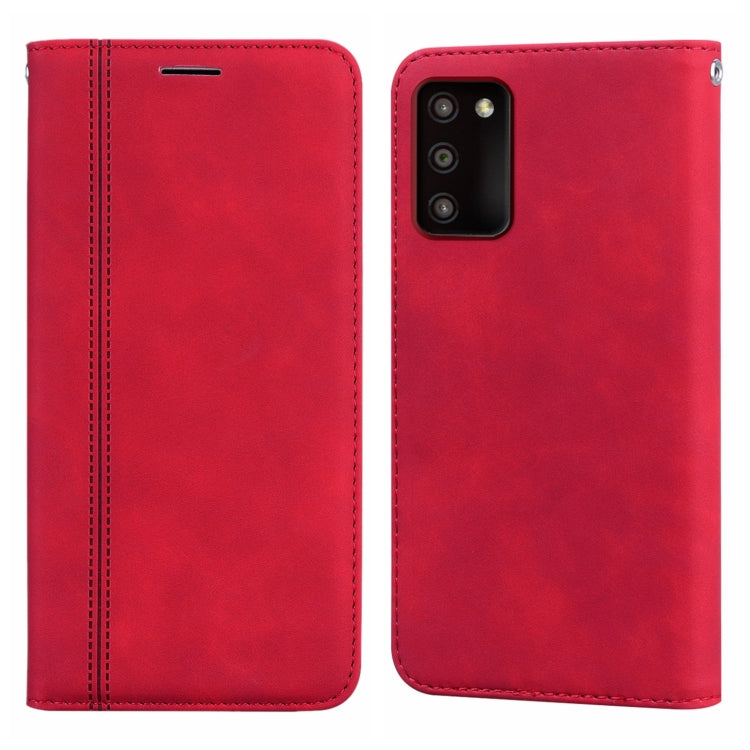 Frosted Business Magnetic Horizontal Flip PU Phone Case, For Samsung Galaxy S23 Ultra 5G, For Samsung Galaxy S23+ 5G, For Samsung Galaxy S23 5G, For Samsung Galaxy A03s
