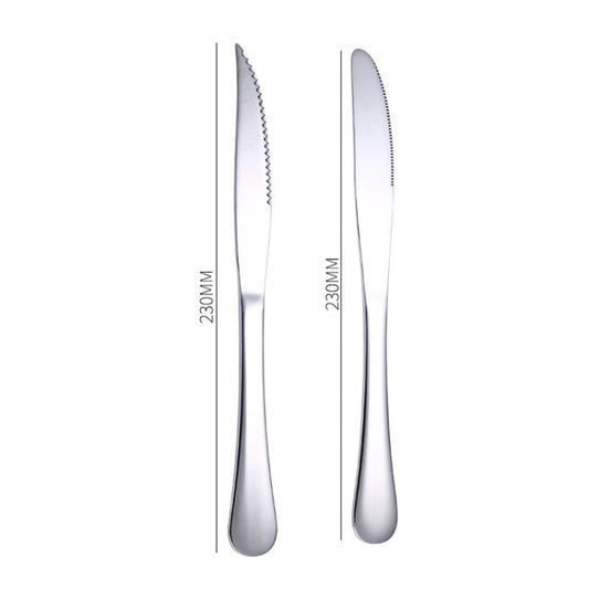 Stainless Steel Knife Fork Western Tableware