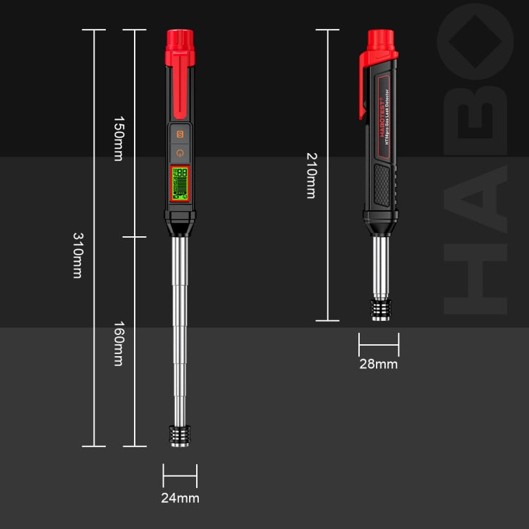 جهاز كشف الغازات القابلة للاشتعال HABOTEST HT56 Pro، جهاز إنذار الغاز الطبيعي وغاز البترول المسال، HT56 Pro