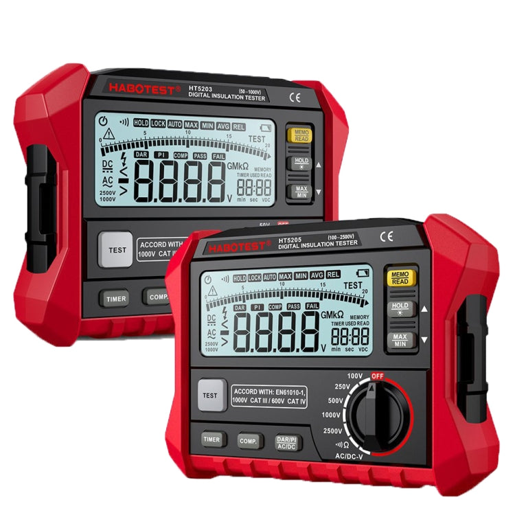 جهاز اختبار مقاومة العزل من هابوتيست HT5203، HT5203