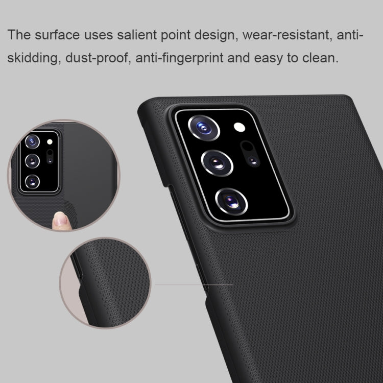 NILLKIN Frosted Concave-convex Texture PC Protective Case, For Samsung Galaxy Note 20 Ultra