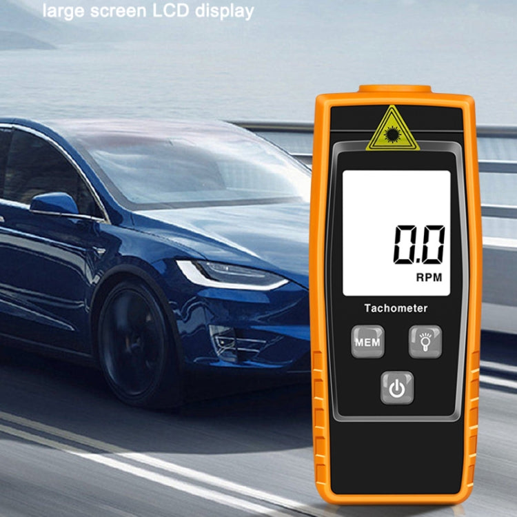 مقياس سرعة الدوران الرقمي RZ835، المدى: 2.5-99999 دورة في الدقيقة، RZ835