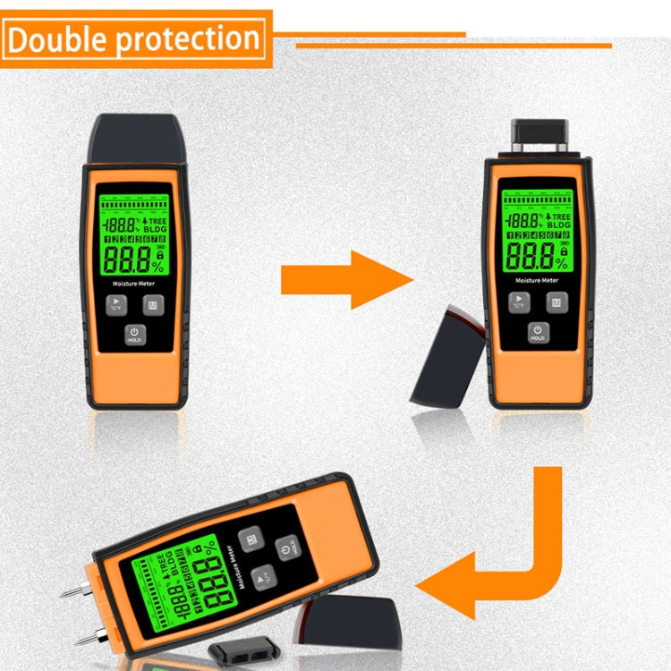 جهاز اختبار رطوبة الخشب بمسبار قابل للفصل RZ862