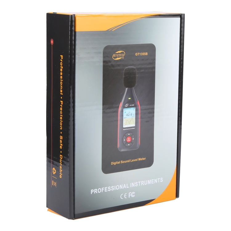 جهاز اختبار ديسيبل بشاشة LCD طراز GT1355B من بينيتك