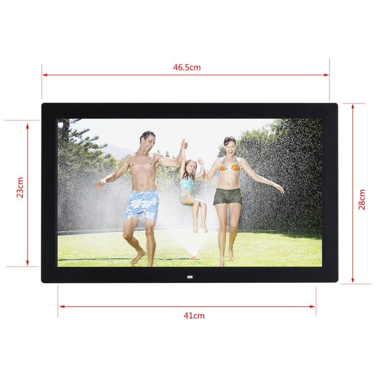 18.5 inch IPS Screen Digital Photo Frame, US Plug, EU Plug