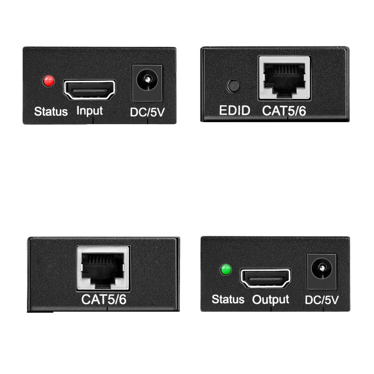4K HDMI to RJ45 Network Extender, Transmission Distance: 120m, US Plug, UK Plug, AU Plug