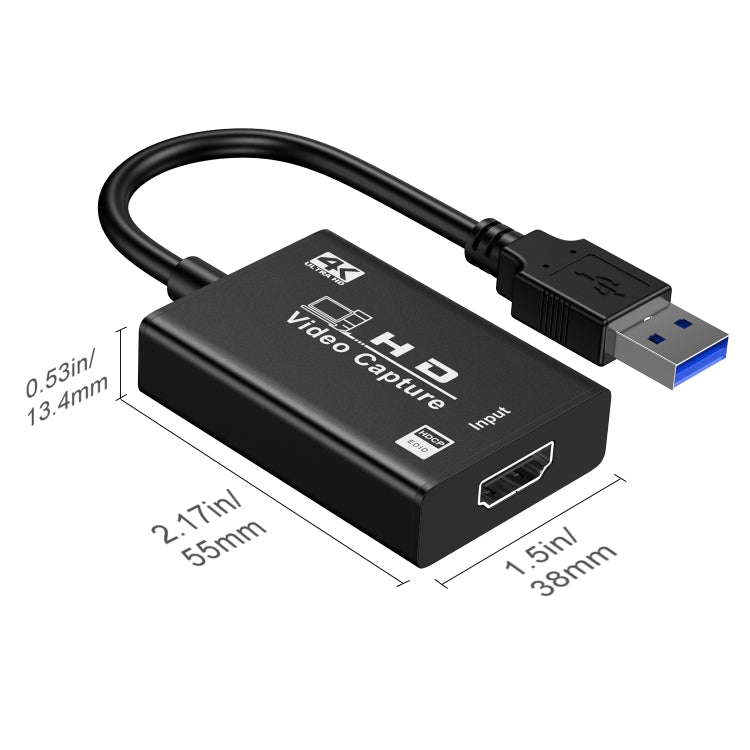 USB HDTV Video Capture Card with Cable, USB 3.0 with cable